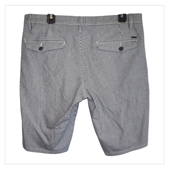 Hugo Boss Orange Label Slim Fit Stripe Shorts 34 - Picture 4 of 11